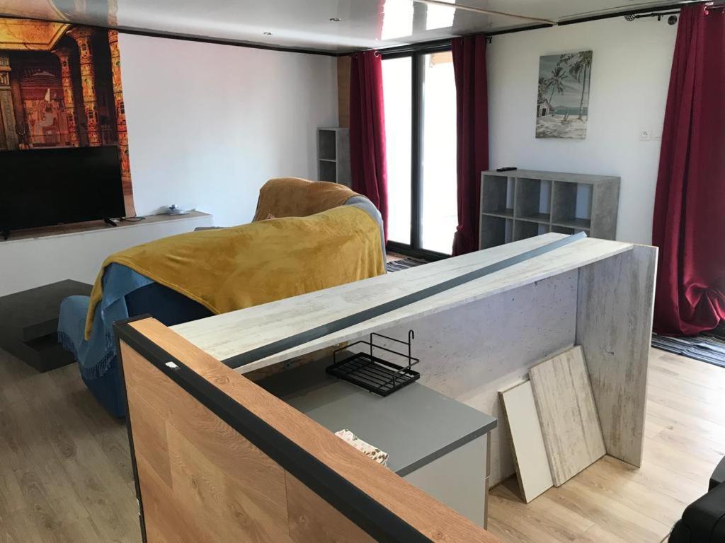 Le Flamboyant Avec Piscine Chauffee 30° Et Jacuzzi Daire Saint-André Dış mekan fotoğraf